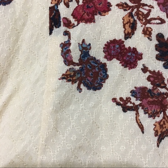 Ecote Sleeveless Shift Dress Floral Pattern Medium - Picture 7 of 8